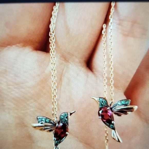 Jewelry Hummingbird Threader Earrings Poshmark